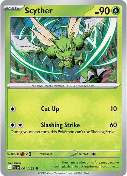 Scyther - 001/162 Common SV05: Temporal Forces