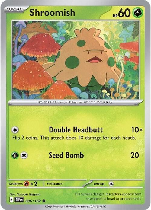Shroomish - 006/162 Common SV05: Temporal Forces