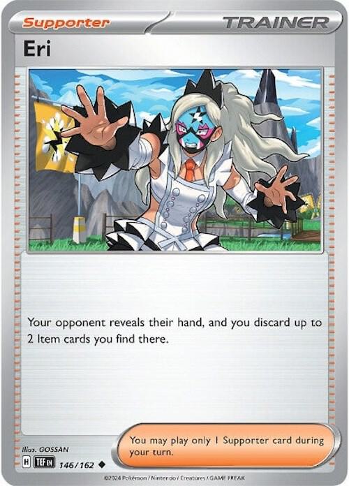 Eri - 146/162 146/162 Uncommon Temporal Forces Pokémon card