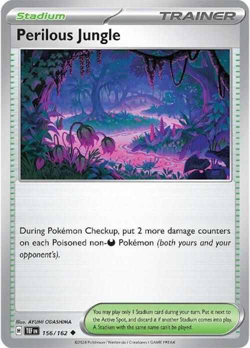 Perilous Jungle - 156/162 Uncommon SV05: Temporal Forces