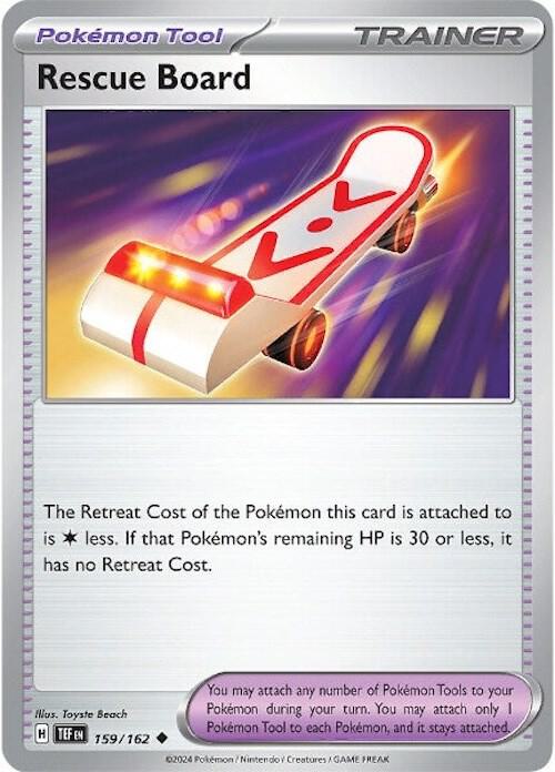 Rescue Board - 159/162 Uncommon SV05: Temporal Forces
