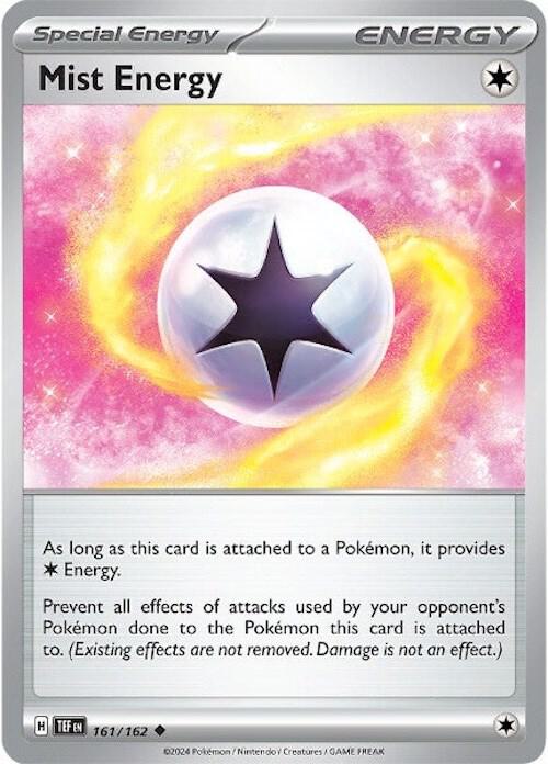 Mist Energy 161/162 Uncommon Temporal Forces Pokémon card
