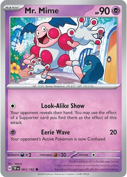 Mr. Mime - 063/162 Common SV05: Temporal Forces