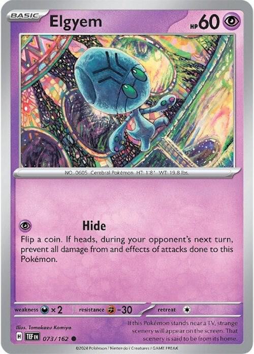 Elgyem - 073/162 Common SV05: Temporal Forces