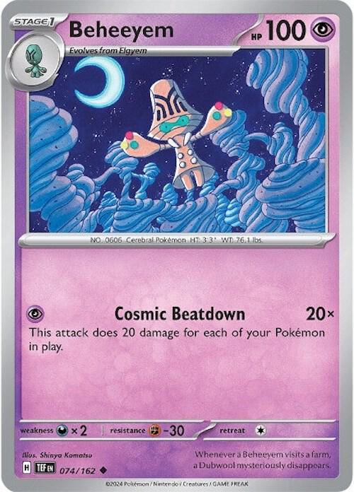 Beheeyem - 074/162 Uncommon SV05: Temporal Forces