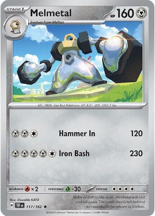 Melmetal - 117/162 Rare SV05: Temporal Forces