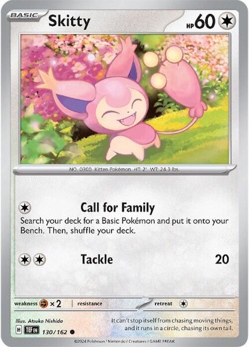 Skitty - 130/162 Common SV05: Temporal Forces