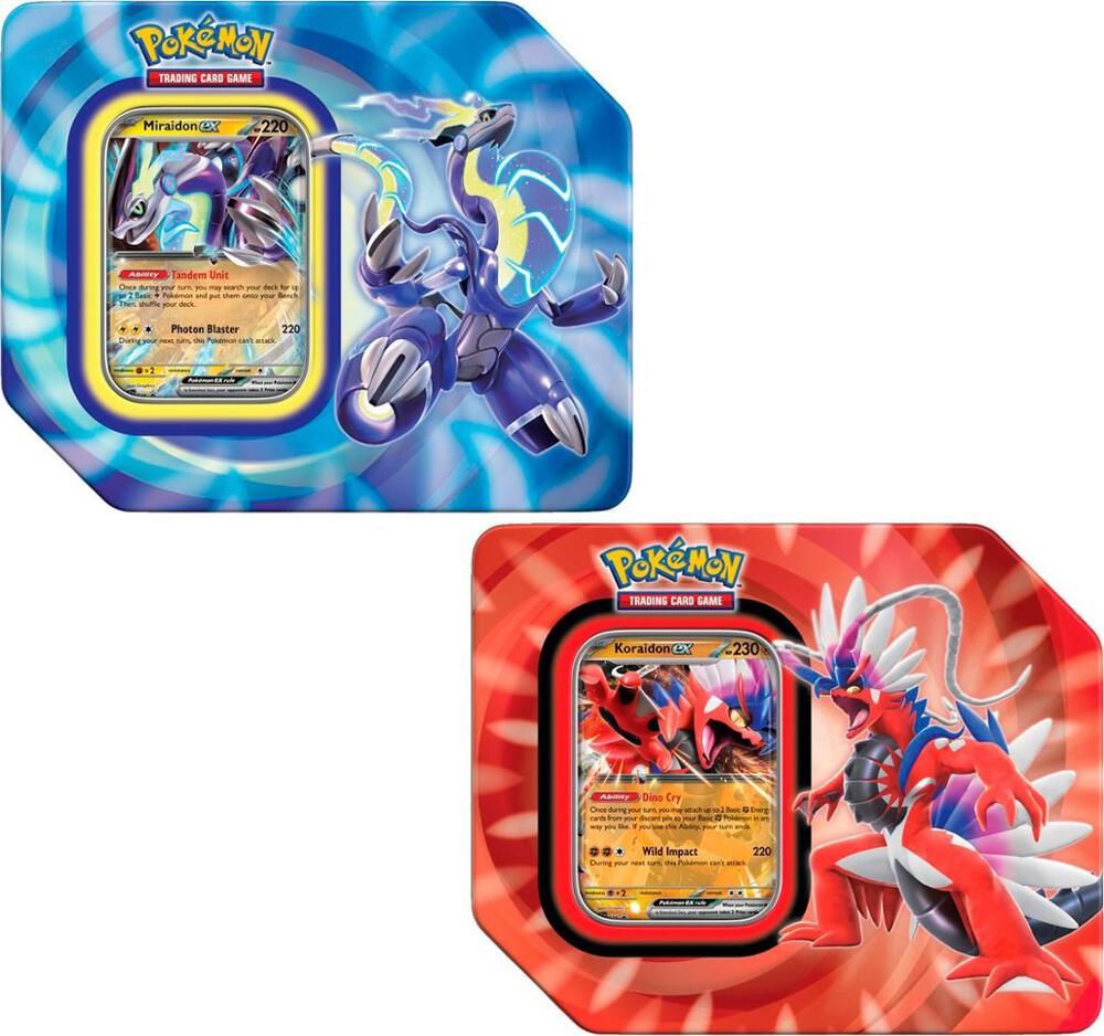 Paldea Legends Tins [Bundle of 2] (International Version) - Miscellaneous Cards & Products
