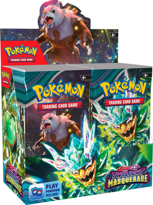 Twilight Masquerade Booster Box Pokémon card