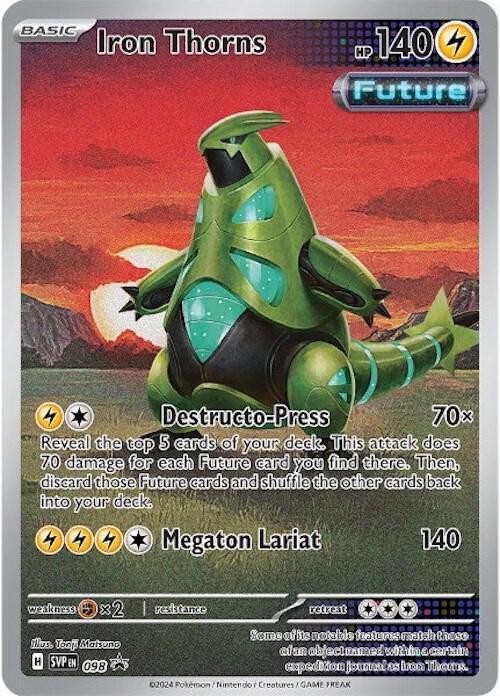 Iron Thorns - 098 098 Promo Scarlet & Violet Promo Cards Pokémon card