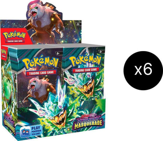 Twilight Masquerade Booster Box Case Pokémon card