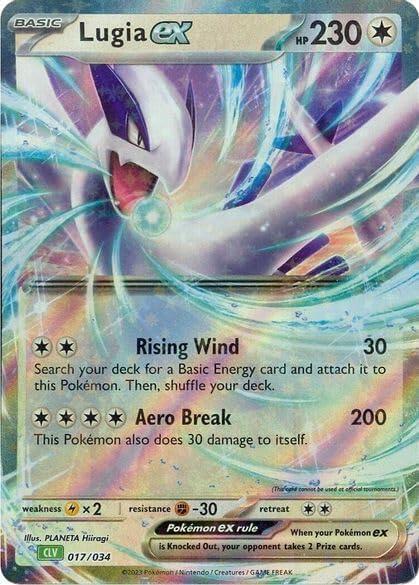 Lugia ex - 017/034 Classic Collection Jumbo Cards
