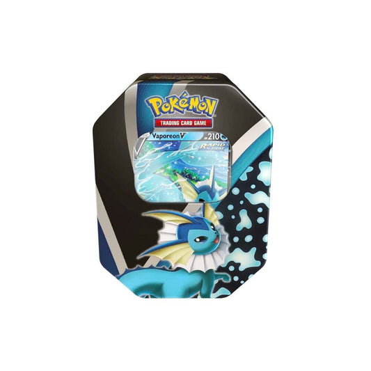 Eevee Evolutions Tin [Vaporeon V] (Live Code Card) - Miscellaneous Cards & Products