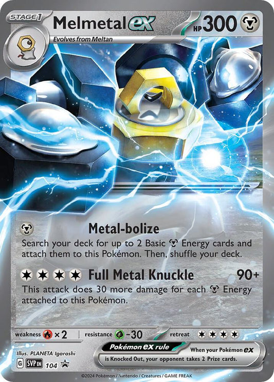 Melmetal ex - 104 104 Promo Scarlet & Violet Promo Cards Pokémon card