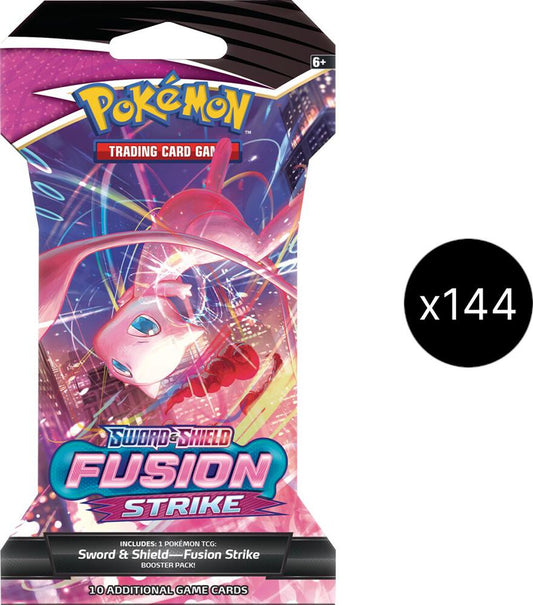 Fusion Strike Sleeved Booster Case Pokémon card