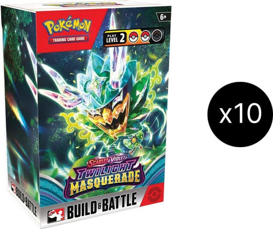 Twilight Masquerade Build & Battle Box Display Pokémon card
