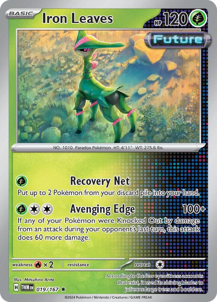 Iron Leaves - 019/167 Rare SV06: Twilight Masquerade