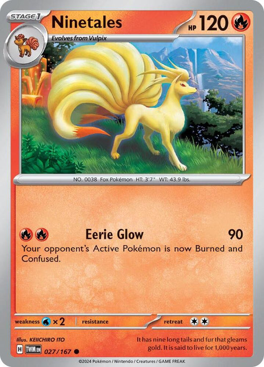 Ninetales - 027/167 Common SV06: Twilight Masquerade
