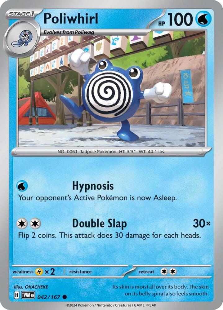 Poliwhirl - 042/167 Common SV06: Twilight Masquerade
