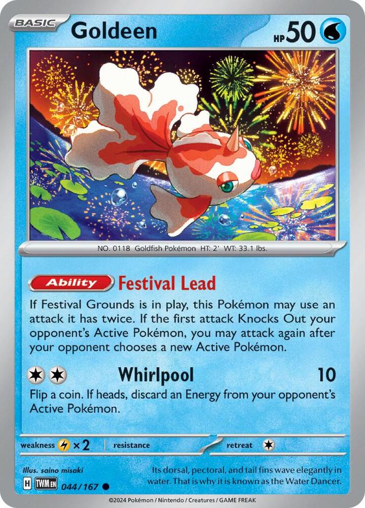 Goldeen - 044/167 Common SV06: Twilight Masquerade