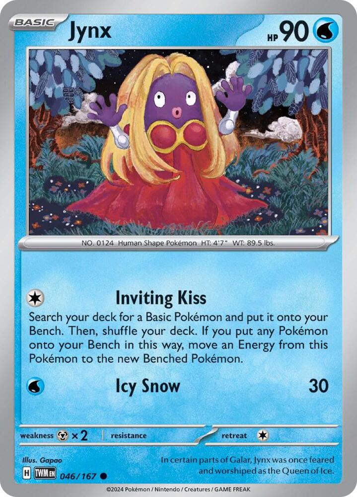 Jynx - 046/167 Common SV06: Twilight Masquerade