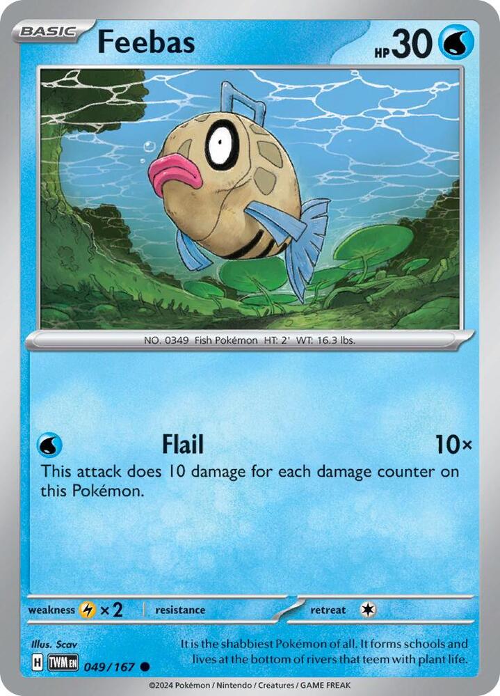 Feebas - 049/167 Common SV06: Twilight Masquerade