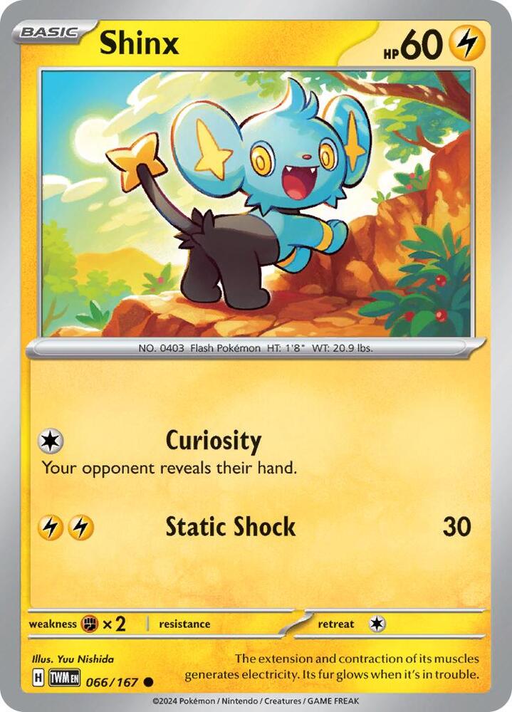 Shinx - 066/167 Common SV06: Twilight Masquerade