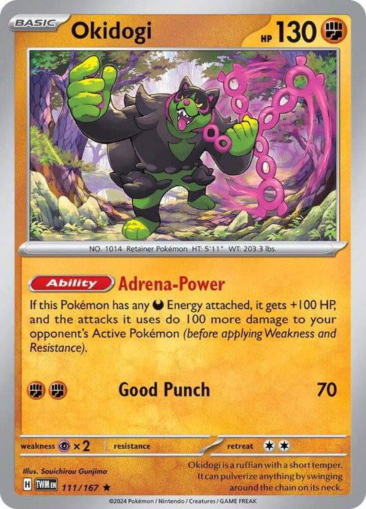 Okidogi - 111/167 Rare SV06: Twilight Masquerade