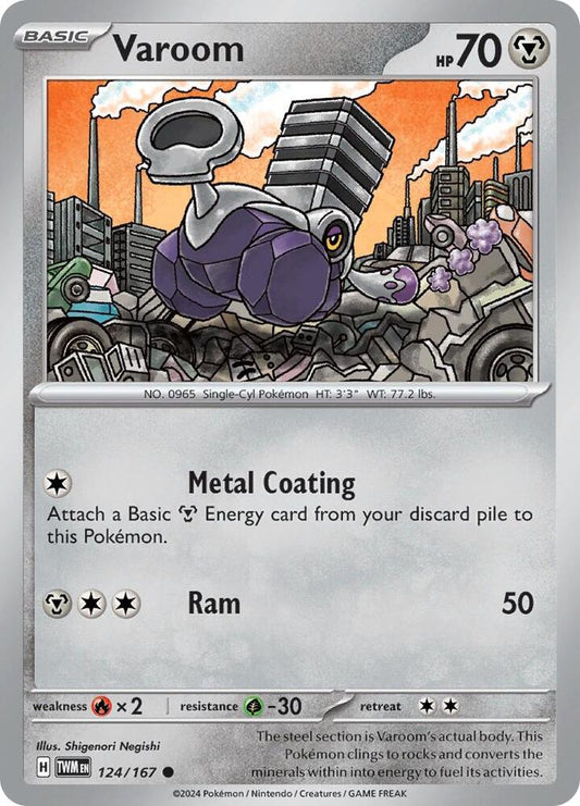 Varoom - 124/167 Common SV06: Twilight Masquerade