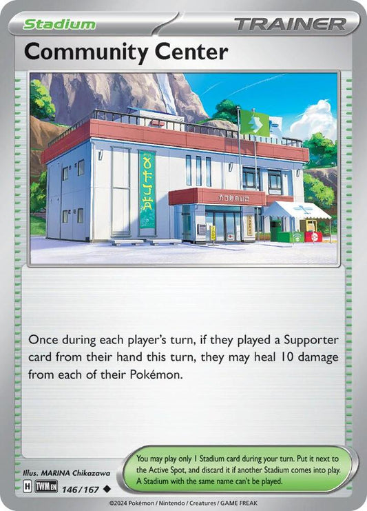 Community Center - 146/167 Uncommon SV06: Twilight Masquerade