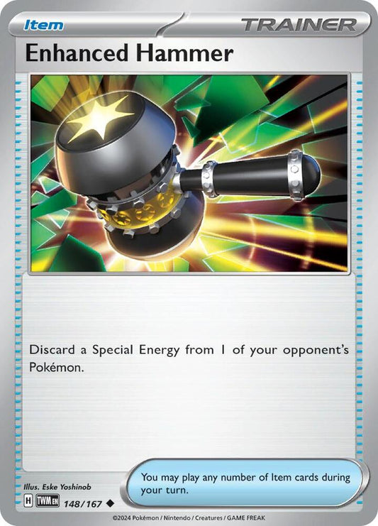 Enhanced Hammer - 148/167 148/167 Uncommon Twilight Masquerade Pokémon card