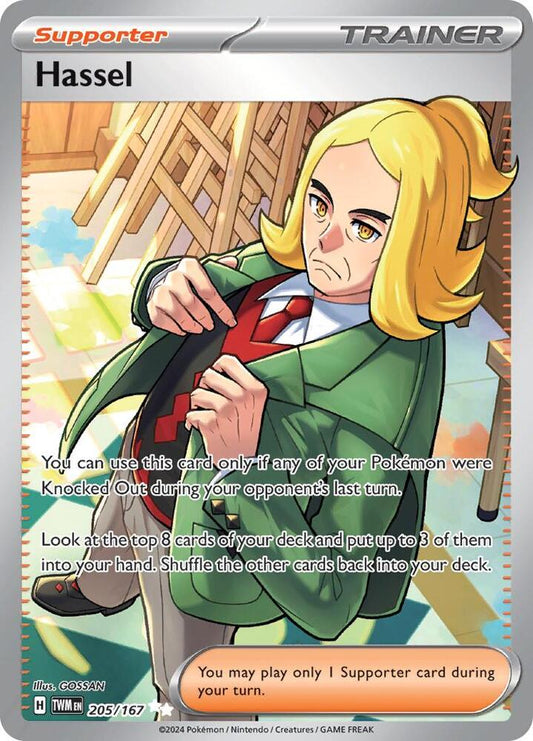Hassel - 205/167 205/167 Ultra Rare Twilight Masquerade Pokémon card