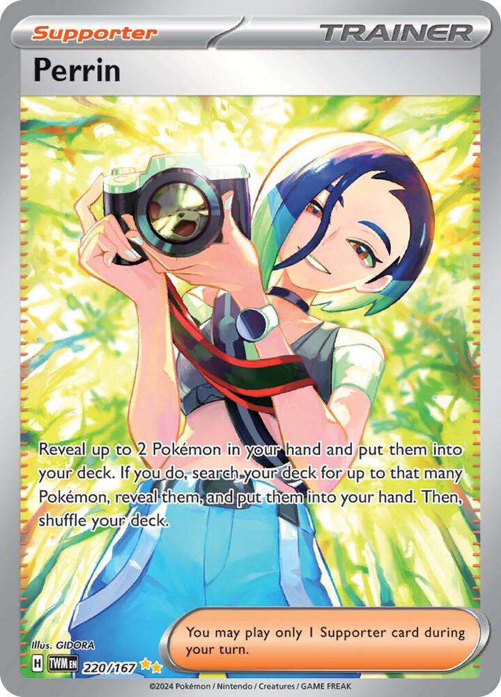 Perrin - 220/167 220/167 Special Illustration Rare Twilight Masquerade Pokémon card