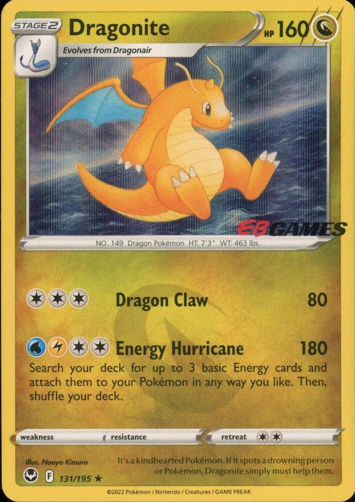 Dragonite - 131/195 (EB Games Exclusive) Promo Miscellaneous Cards & Products