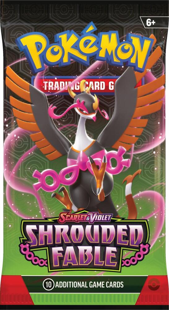 Shrouded Fable Booster Pack Pokémon card