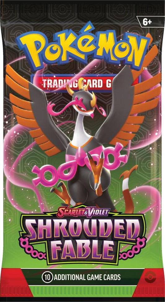 Shrouded Fable Booster Pack Pokémon card