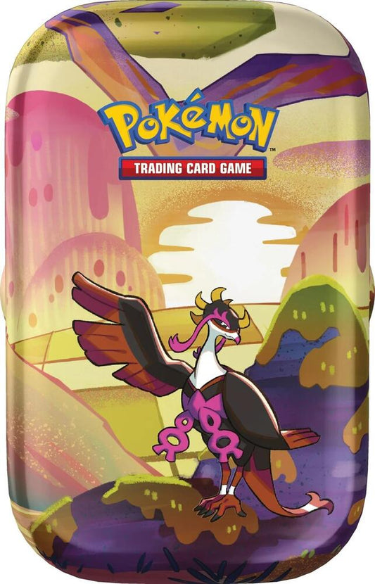 Shrouded Fable Mini Tin (Fezandipiti) Pokémon card