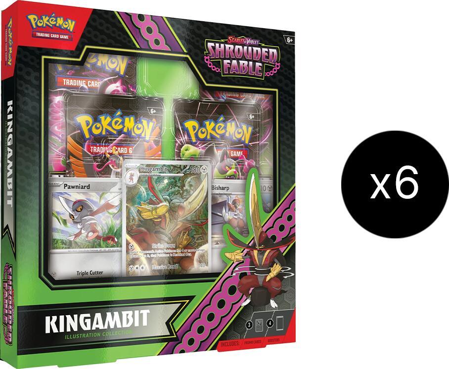 Kingambit Illustration Collection Case Shrouded Fable Pokémon card