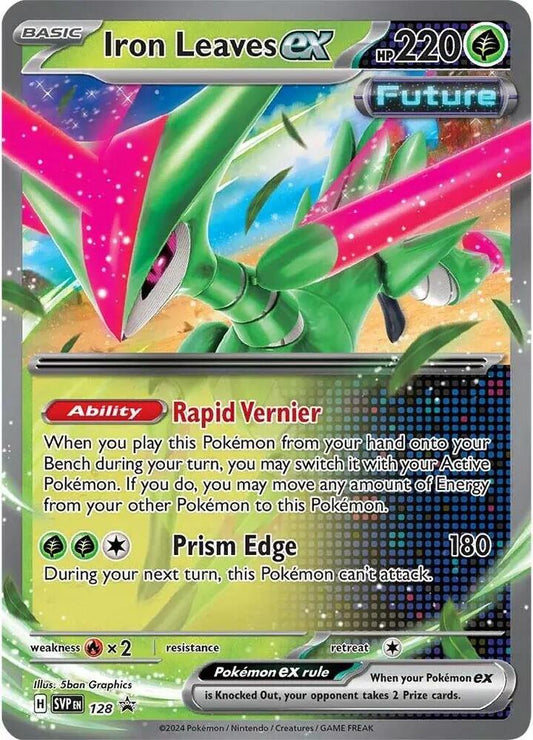 Iron Leaves ex - 128 - 128 Promo SV: Scarlet & Violet Promo Cards