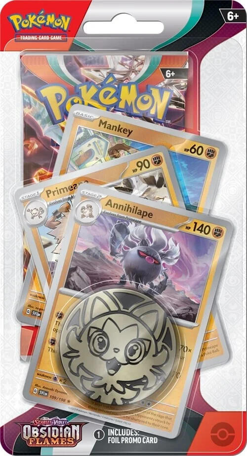 Obsidian Flames Single Blister Pack [Annihilape] Pokémon card