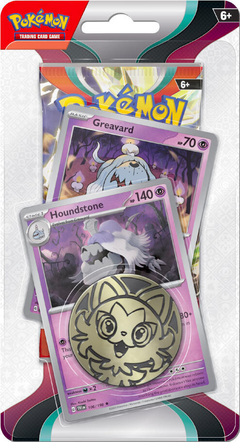 Obsidian Flames Single Blister Pack [Houndstone] Pokémon card
