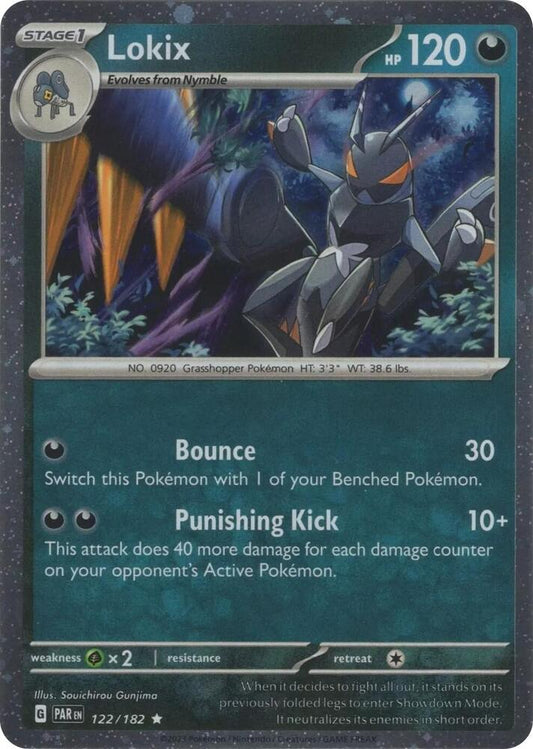 Lokix - 122/182 (Cosmos Holo) 122/182 Rare Miscellaneous Cards & Products Pokémon card
