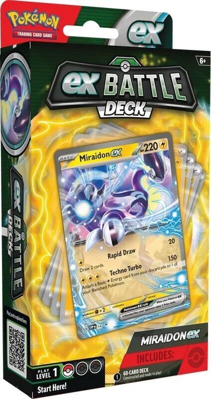 ex Battle Deck [Miraidon ex] Miscellaneous Cards & Products Pokémon card