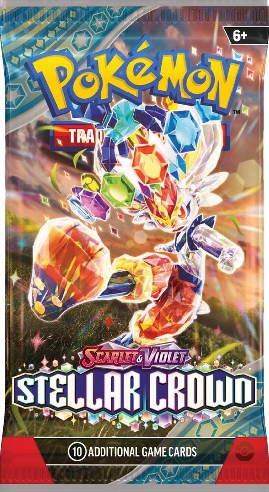 Stellar Crown Booster Pack Pokémon card