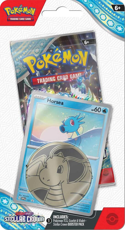 Stellar Crown Single Pack Blister [Horsea] Pokémon card