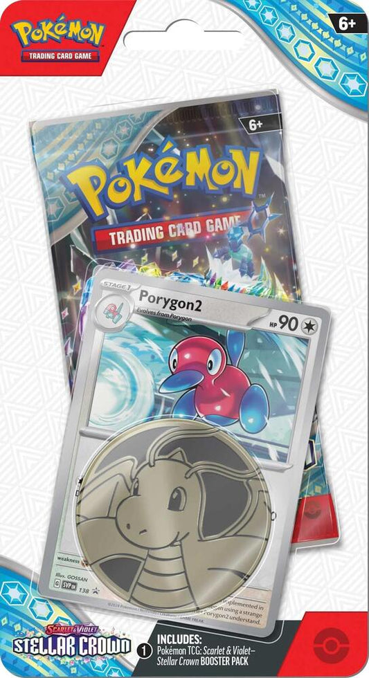 Stellar Crown Single Pack Blister [Porygon2] Pokémon card