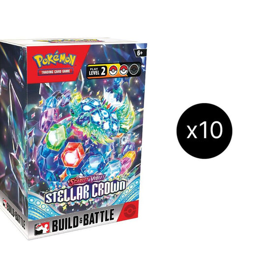 Stellar Crown Build & Battle Box [Set of 10] - SV07: Stellar Crown