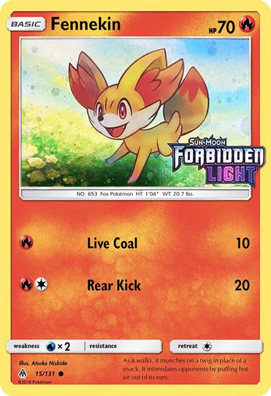 Fennekin - 15/131 (Toys R' Us Promo) 15/131 Promo SM Promos Pokémon card
