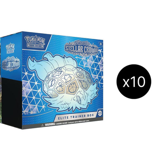 Stellar Crown Elite Trainer Box Case Pokémon card
