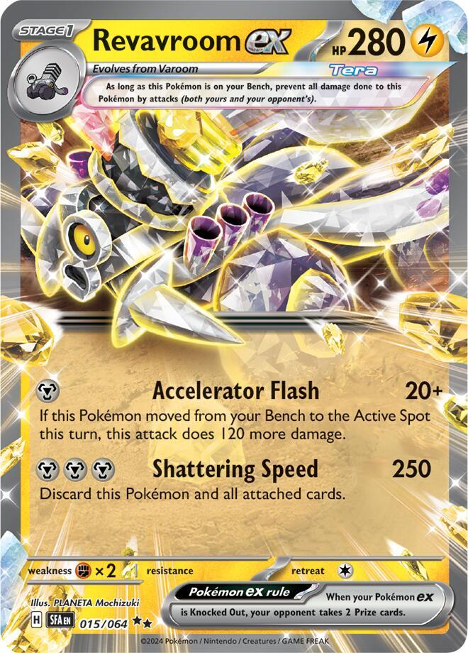 Revavroom ex - 015/064 015/064 Double Rare Shrouded Fable Pokémon card